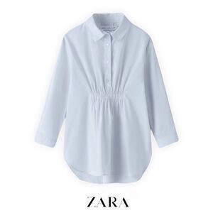 ZARA Kids | Blue | Henley Shirt